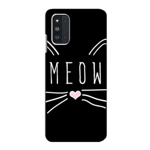 Бампер с изображением Котиков для Самсунг Ф52 (КОТИК MEOW)