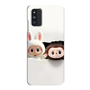Чехол с принтом Лабубу для Samsung Galaxy F52 5G (E526) (Фигурки Labubu)