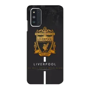 Силиконовые Чехлы принт Футбол на Samsung Galaxy F52 5G (E526) (Liverpool)
