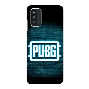 Чехол (TPU) с картинкой "Лого Пабг" на Самсунг Ф52 (Лого PUBG)