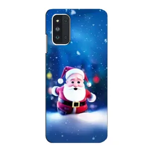 Чехлы на Новый Год Samsung Galaxy F52 5G (E526) (Маленький Дед Мороз)