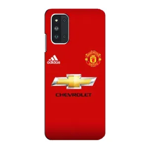 Силиконовые Чехлы принт Футбол на Samsung Galaxy F52 5G (E526) (Man United)