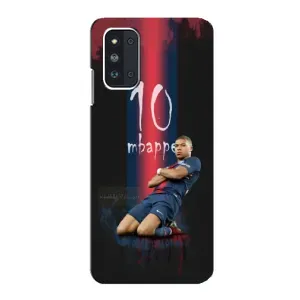 Чехол (TPU) с Футболистом на Samsung Galaxy F52 5G (E526) (MBAPPE 10)