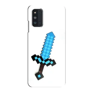 Чохли для Samsung Galaxy F52 5G (E526) (Персонажі МайнКрафт) (Меч)