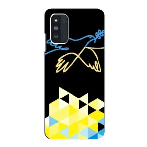 Чехол на Samsung Galaxy F52 5G (E526) Украинский дизайн (Мир для Украины)