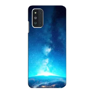 Чехлы КОСМОС для Samsung Galaxy F52 5G (E526) (Млечный путь)