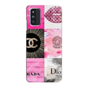 Чехол (Dior, Prada, YSL, Chanel) для Samsung Galaxy F52 5G (E526) (Модница)