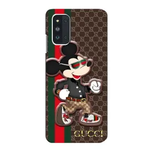 Чехлы Бренд GUCCI для Samsung Galaxy F52 5G (E526) (Маус Гуччи)