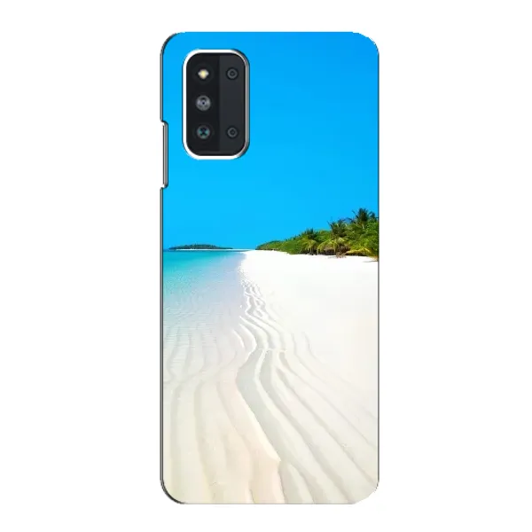 Чехол с рисунком «Море песок» для Samsung Galaxy F52 5G (E526) Чехол с рисунком «Море песок» для Samsung Galaxy F52 5G (E526)