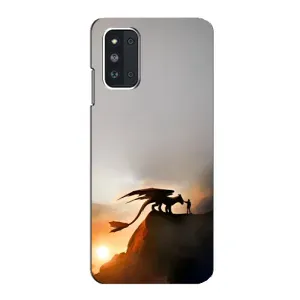 Чехол дракон Беззубик для Samsung Galaxy F52 5G (E526) (Мультиик Беззубик)