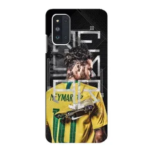 Силиконовый Чехол Samsung Galaxy F52 5G (E526) (Neymar 10)