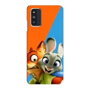 Чехлы ЗВЕРОПОЛИС для Samsung Galaxy F52 5G (E526) (Ник и Хопс)