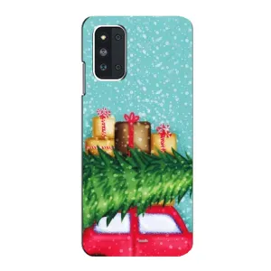 Чехол Новогодняя Елка на Samsung Galaxy F52 5G (E526) (Новогодние подарки)
