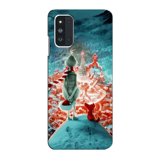 Чехол с рисунком «Новогодний Гринч» для Samsung Galaxy F52 5G (E526) Чехол с рисунком «Новогодний Гринч» для Samsung Galaxy F52 5G (E526)