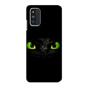 Чехол дракон Беззубик для Samsung Galaxy F52 5G (E526) (Глаза Беззубика)