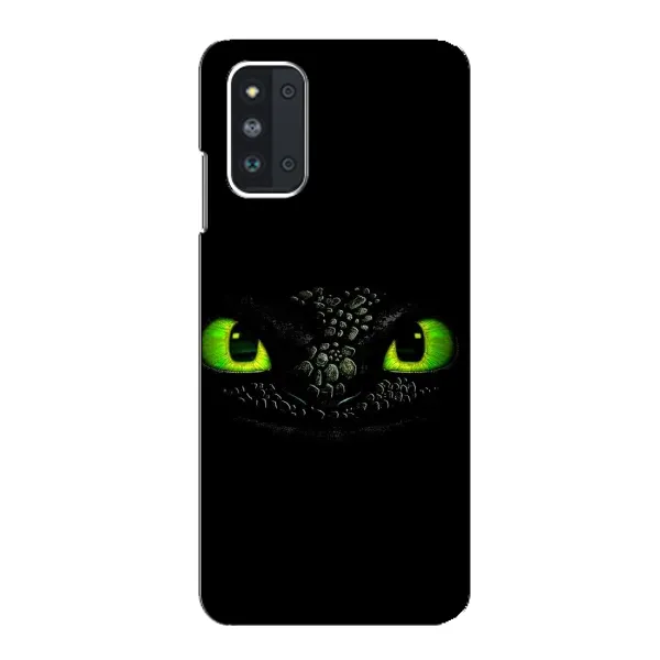 Чехол с рисунком «Глаза Беззубика» для Samsung Galaxy F52 5G (E526)