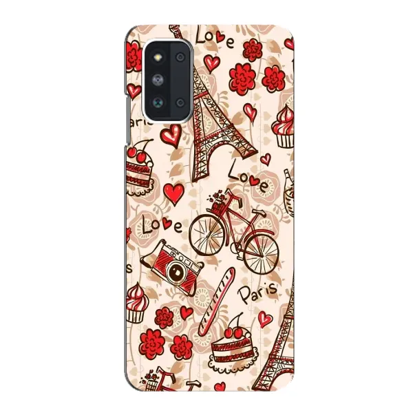 Чехол с рисунком «Париж мечта» для Samsung Galaxy F52 5G (E526) Чехол с рисунком «Париж мечта» для Samsung Galaxy F52 5G (E526)