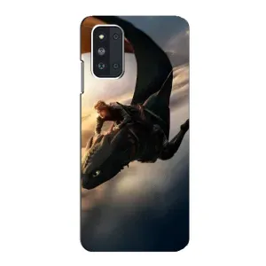 Чехол дракон Беззубик для Samsung Galaxy F52 5G (E526) (Полет Беззубика)