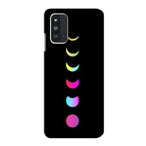 Чехол (ТПУ) с планетами на Samsung Galaxy F52 5G (E526) (Полнолуние)