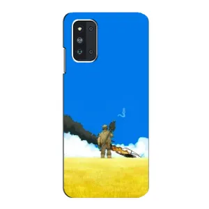 Чехлы на военную тематику для Samsung Galaxy F52 5G (E526) (Попадание)