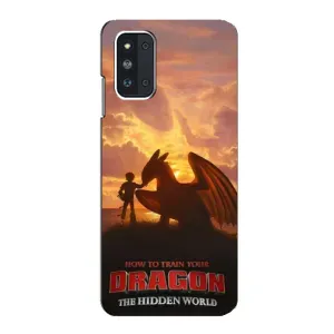 Чехол дракон Беззубик для Samsung Galaxy F52 5G (E526) (Постер Беззубика)