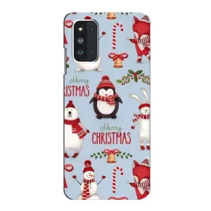 Чехол Санта Клаус для Samsung Galaxy F52 5G (E526) (Рождественский)