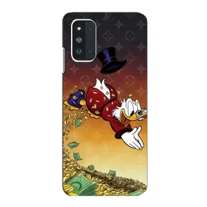 Силиконовый чехол для Samsung Galaxy F52 5G (E526) (Скрудж Луи Виттон)