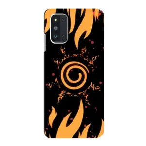 Купить Чехлы на телефон с принтом Anime для Samsung Galaxy F52 5G (E526) (Солнце Наруто)