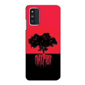 Чехлы УПА (Красно-Чёрный) на Samsung Galaxy F52 5G (E526) (УПА Патриот)