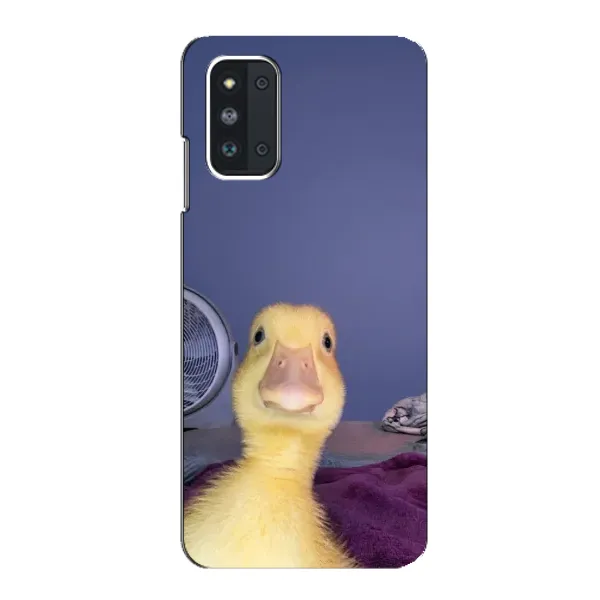 Чехол с рисунком «Утка» для Samsung Galaxy F52 5G (E526) Чехол с рисунком «Утка» для Samsung Galaxy F52 5G (E526)