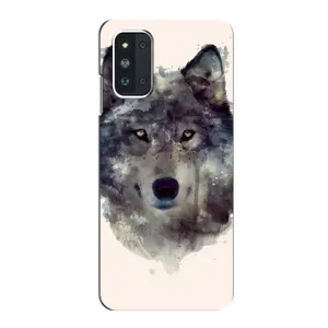 Чехол с Волком на Samsung Galaxy F52 5G (E526) (Волк)