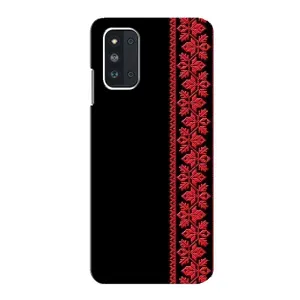 Силиконовый Чехол на Samsung Galaxy F52 5G (E526) с картинкой Вышиванки