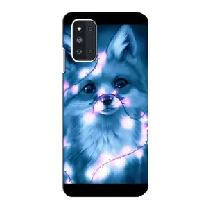 Чехол с Лисичкой для Samsung Galaxy F52 5G (E526) (Яркая Лиса)