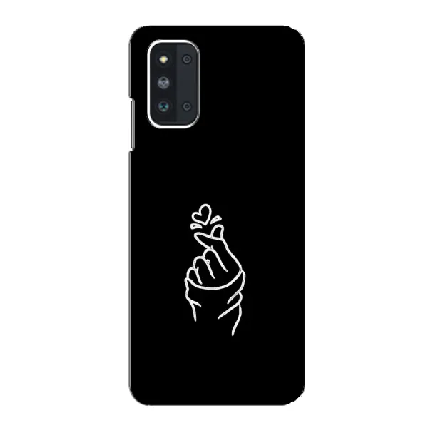 Чехол с рисунком «Знак Сердечка» для Samsung Galaxy F52 5G (E526)