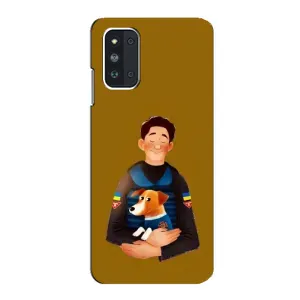 Чехол с принтом для Samsung Galaxy F52 5G (E526) (ЗСУ Патрон)