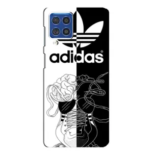 Чехол в стиле "Адидас" для Самсунг Ф62 (Adidas шнурки)