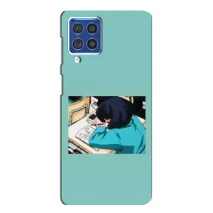 Чехол с персонажами АНИМЕ на Samsung Galaxy F62 (Аканэ Тэндо)