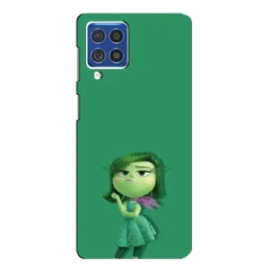 Чехол Головоломка для Samsung Galaxy F62 - (AlphaPrint) (Брезгливость)