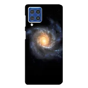 Чохли КОСМОС на Samsung Galaxy F62 (Чорна дира)