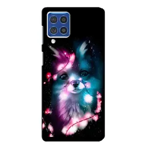 Чохол з Лисичкою для Samsung Galaxy F62 (Чорна лисиця)