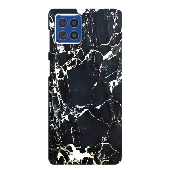 Чехол с рисунком «Чёрный мрамор» для Samsung Galaxy F62 Чехол с рисунком «Чёрный мрамор» для Samsung Galaxy F62