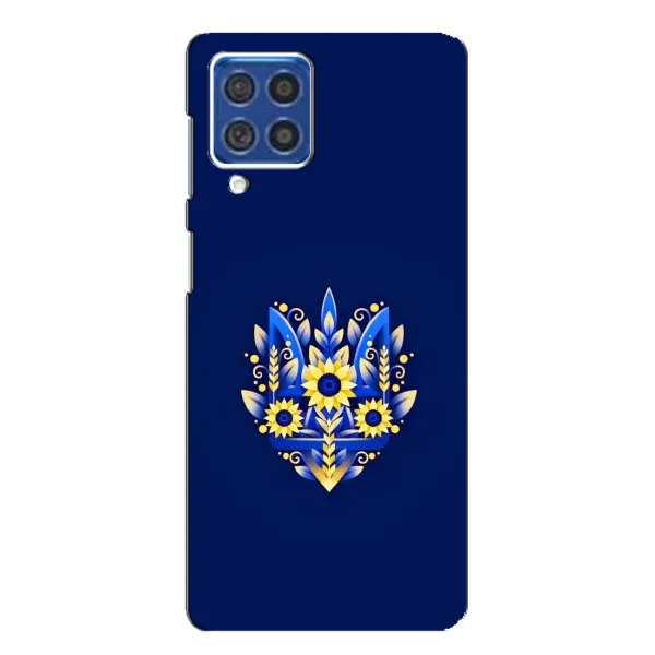 Чехол с рисунком «Цветущий Герб» для Samsung Galaxy F62