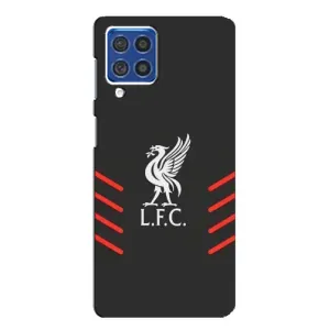 Силиконовые Чехлы принт Футбол на Samsung Galaxy F62 (Эмблема Liverpool)
