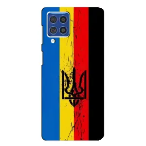 Чохли УПА (Червоно-Чорний) на Samsung Galaxy F62 (Прапор УПА)