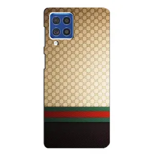 Чехлы Бренд GUCCI для Samsung Galaxy F62 (Фон Гуччи)