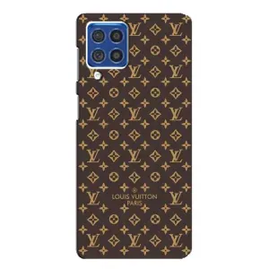 Чехол Стиль Louis Vuitton на Samsung Galaxy F62 (Фон Луи Виттон)