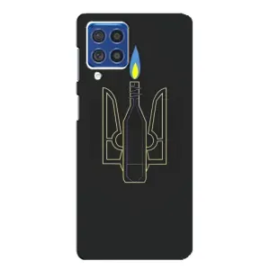 Чохол з картинкою (Патріотичний ГЕРБ) на Samsung Galaxy F62 (Герб - Молотова)