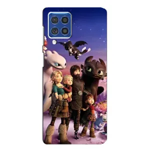 Чехол дракон Беззубик для Samsung Galaxy F62 (Герои дракона)