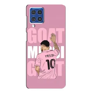 Чехлы Лео Месси в Майами на Samsung Galaxy F62 (GOAT MESSI)