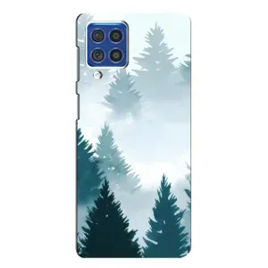 Летний Чехол на Samsung Galaxy F62 (Горный лес)